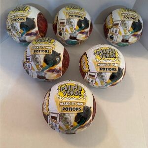 Six (6) Make It Mini Potions Harry Potter Mini Collectibles, Novelty Toy